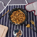 Marble Serving Bowl - Natural Stone Fruit Bowl in 8" for Kitchen, Dining Table, Entryway & Home Décor | Earthen Crafts