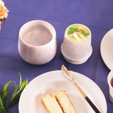 Marble Butter Keeper 4.25" - French Butter Crock for Home & Kitchen Countertop Storage | Earthen Crafts