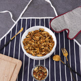 Marble Serving Bowl - Natural Stone Fruit Bowl in 8" for Kitchen, Dining Table, Entryway & Home Décor | Earthen Crafts