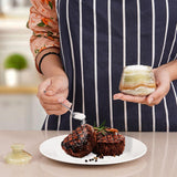 Marble Salt Cellar with Lid & Spoon - 3" Handmade Spice & Sugar Jar | Earthen Crafts