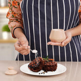 Marble Salt Cellar with Lid & Spoon - 3" Handmade Spice & Sugar Jar | Earthen Crafts