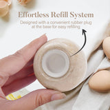 Marble Salt and Pepper Shakers Set of 2 for Kitchen Countertop - Marble Seasoning Holder Set | Earthen Crafts