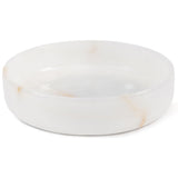 Marble Serving Bowl - Natural Stone Fruit Bowl in 8" for Kitchen, Dining Table, Entryway & Home Décor | Earthen Crafts