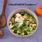 Marble Serving Bowl - Natural Stone Fruit Bowl in 8" for Kitchen, Dining Table, Entryway & Home Décor | Earthen Crafts