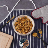 Marble Serving Bowl - Natural Stone Fruit Bowl in 8" for Kitchen, Dining Table, Entryway & Home Décor | Earthen Crafts