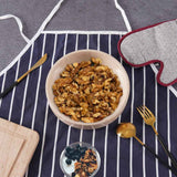 Marble Serving Bowl - Natural Stone Fruit Bowl in 8" for Kitchen, Dining Table, Entryway & Home Décor | Earthen Crafts