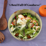 Marble Serving Bowl - Natural Stone Fruit Bowl in 8" for Kitchen, Dining Table, Entryway & Home Décor | Earthen Crafts