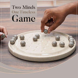 Marble Peg Solitaire Board Game – Single Player 10" Board Game for Adult