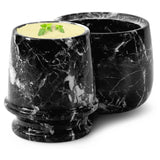 Marble Butter Keeper 4.25" - French Butter Crock for Home & Kitchen Countertop Storage | Earthen Crafts