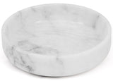 Marble-patterned bowl on a white background